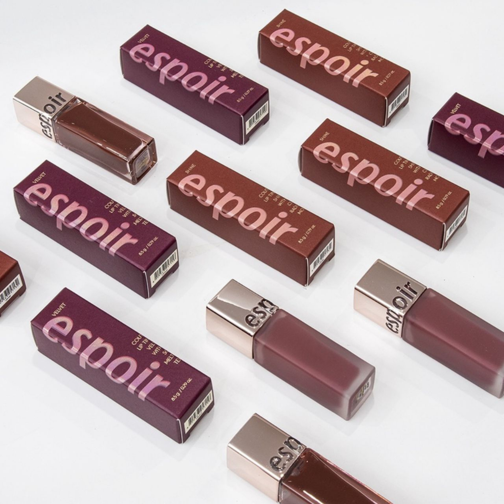 Son Espoir Couture Lip Tint Shine Bóng Lì Vampy & Nutty 8.5g Hàn Quốc, Son kem lì Espoir