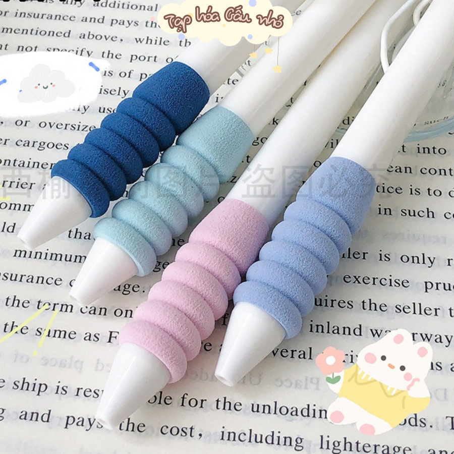 Bút MURA-8136 mực đen có đệm tay xoắn [ Taphoagaunho ]