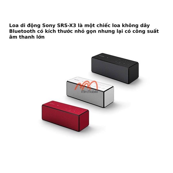 Loa Không Dây Sony SRS-X3