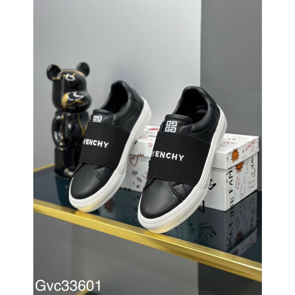 Giầy thể thao nam phối chữ gvc sang chảnh - Giầy lười nam mẫu mới hót hít