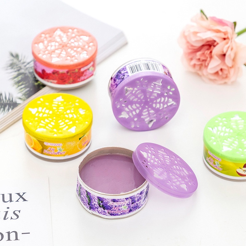 Hộp sáp thơm phòng ngủ 63g, sáp thơm khử mùi phòng tắm, nhà vệ sinh hương thơm tự nhiên