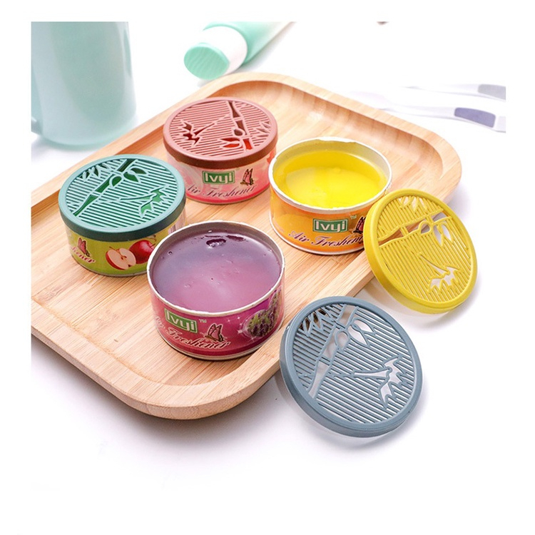 Hộp sáp thơm phòng ngủ 63g, sáp thơm khử mùi phòng tắm, nhà vệ sinh hương thơm tự nhiên