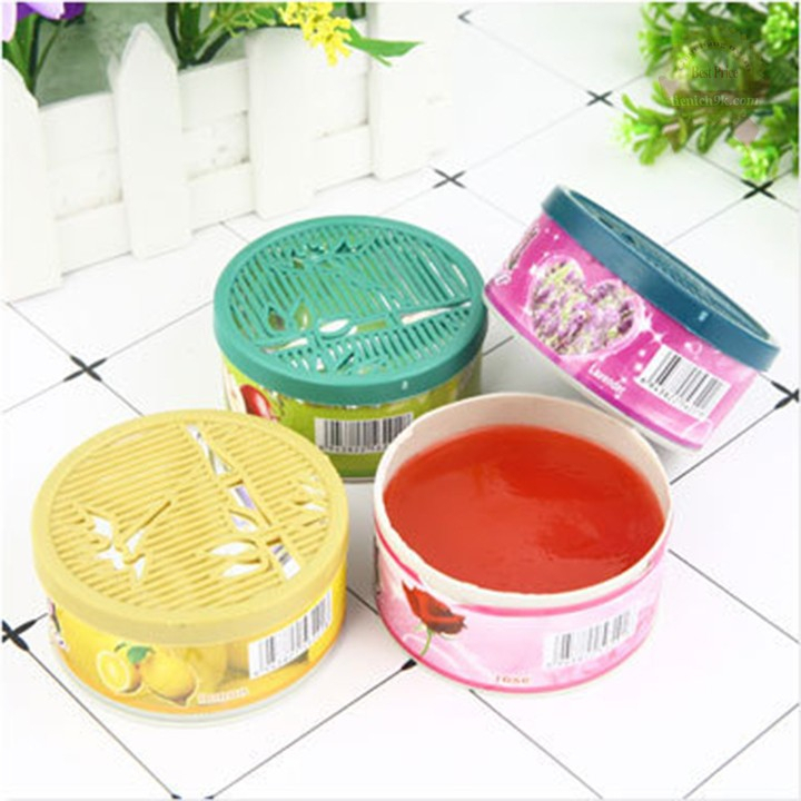 Hộp sáp thơm phòng ngủ 63g, sáp thơm khử mùi phòng tắm, nhà vệ sinh hương thơm tự nhiên