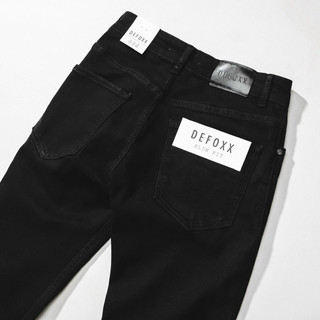 QUẦN JEANS DEFOXX ĐEN TRƠN