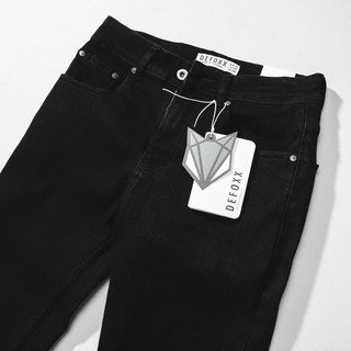 QUẦN JEANS DEFOXX ĐEN TRƠN