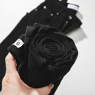 QUẦN JEANS DEFOXX ĐEN TRƠN