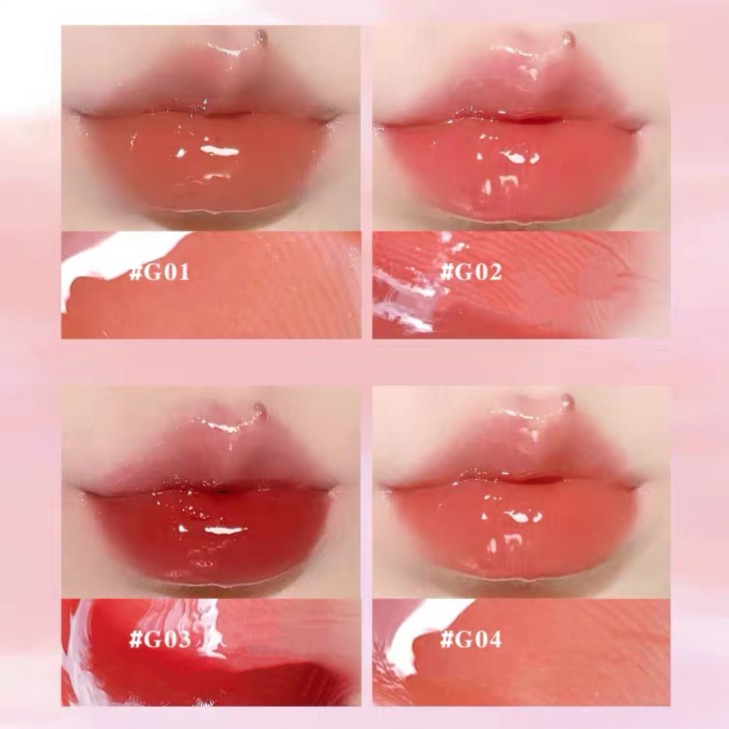 Son bóng GOGO TALES Little Pink Ball Moisturizing Lip Glaze Gogotales GT557 GOGO163