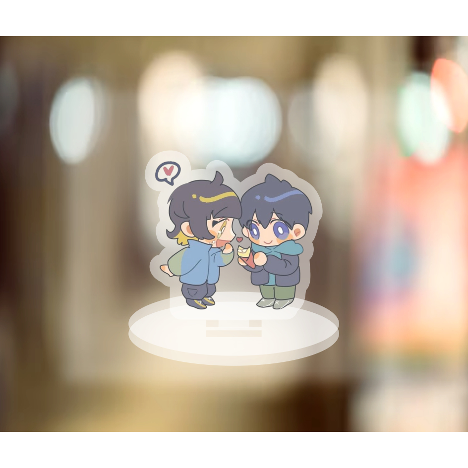Mô Hình standee BLUE LOCK dễ thương ver chibi tượng mica acrylic chibi trang trí trưng bày nlp shop