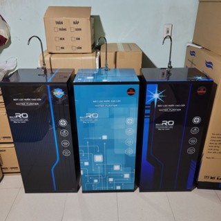 Máy lọc nướ AQUA có vỏ tủ 10 - 11- 11 cấp lọc có đèn uv  , tặng bộ lọc thô 123