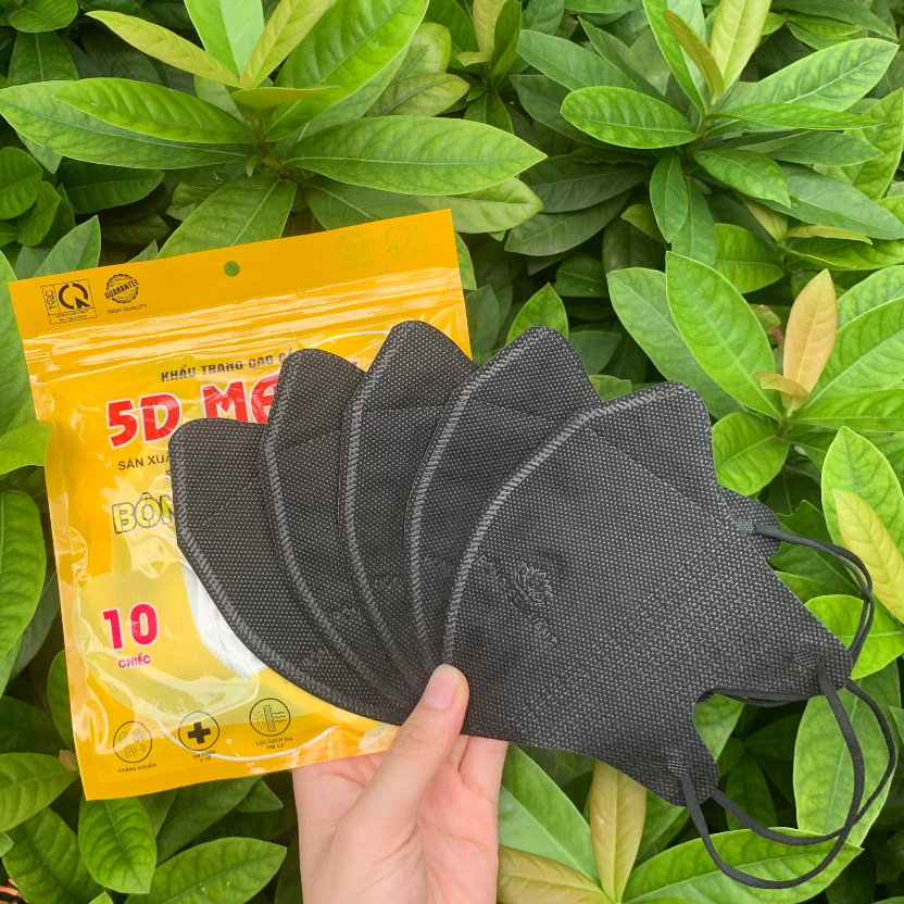 Thùng 100c Khẩu trang 5D Bông Sen Vàng