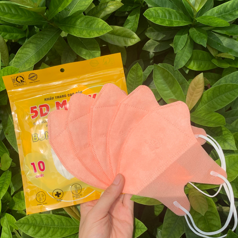 Thùng 100c Khẩu trang 5D Bông Sen Vàng