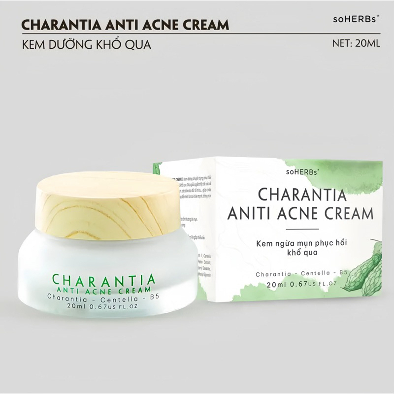 KEM DƯỠNG KHỔ QUA 20ml [ Charantia Anti Acne Cream ]