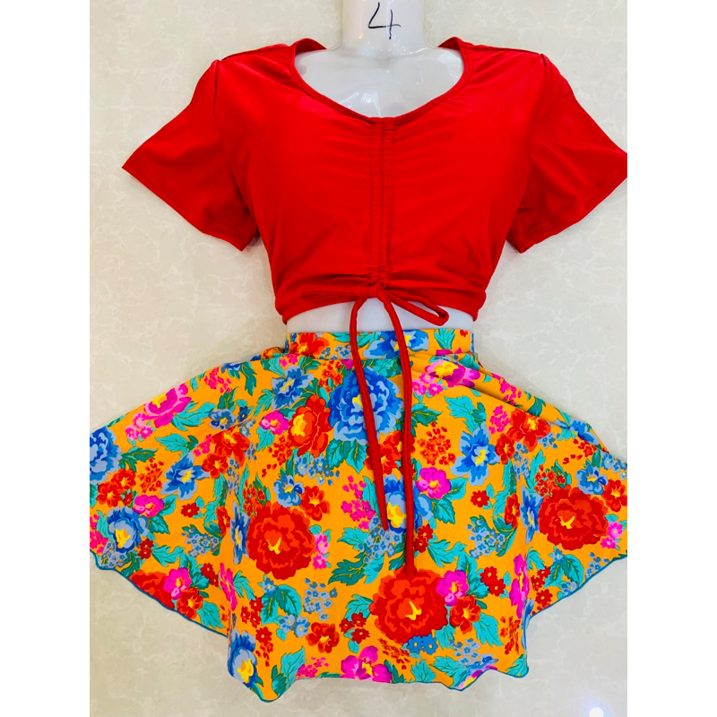 Sét áo tắm 2 mảnh croptop trẻ trung  từ size 45-90 kg