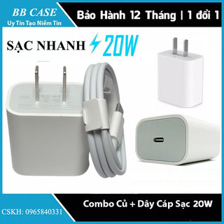 Sạc nhanh 20w – sạc nhanh pd phích cắm dẹt – bộ sạc nhanh