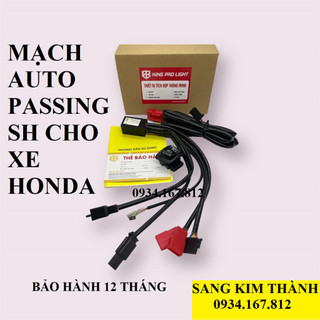 Bộ mạch auto passing lắp bi cầu mini l4x cho các xe honda | king pro light