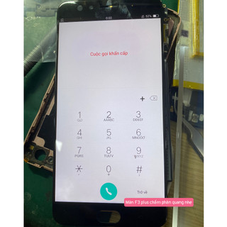 Màn f3 plus oppo màn chấm phản quang