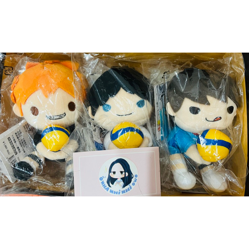 [Có sẵn]Gấu Bông Haikyuu Toru Oikawa,Hinata,Kageyama CA San Juan Ver. Receive Plush toy