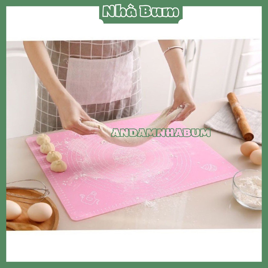 Thớt silicon dẻo nhồi bột, làm bánh