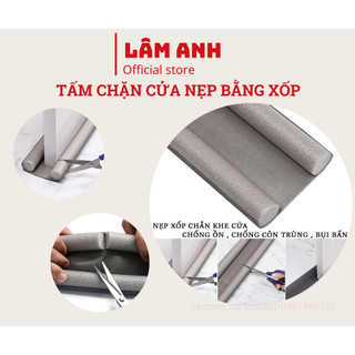 Tấm chặn cửa cách nhiệt, bớt bụi, côn trùng-Thanh chắn khe hở cửa (ron chân cửa) chống thoát hơi máy lạnh - LA400