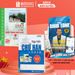 Sách combo giáo trình hán ngữ 1 tập 1 quyển thượng và tập viết chữ hán theo giáo trình hán ngữ kèm app học online