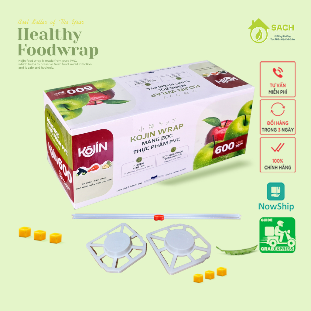 Màng Bọc Thực Phẩm Kojin K600, 30cm x 350m