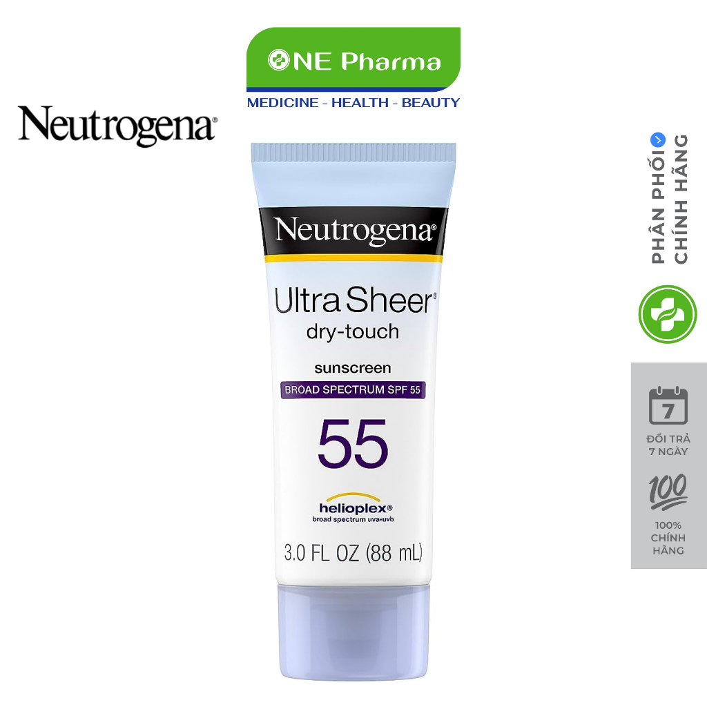 Kem chống nắng Neutrogena Ultra Sheer Dry-Touch Sunscreen SPF 55