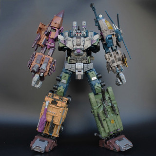 [ Siêu rẻ ] Mô hình Bruticus Oversize 5 Robot kết hợp Combiner Transformer 43cm - Đồ chơi người máy lắp ghép 5.0