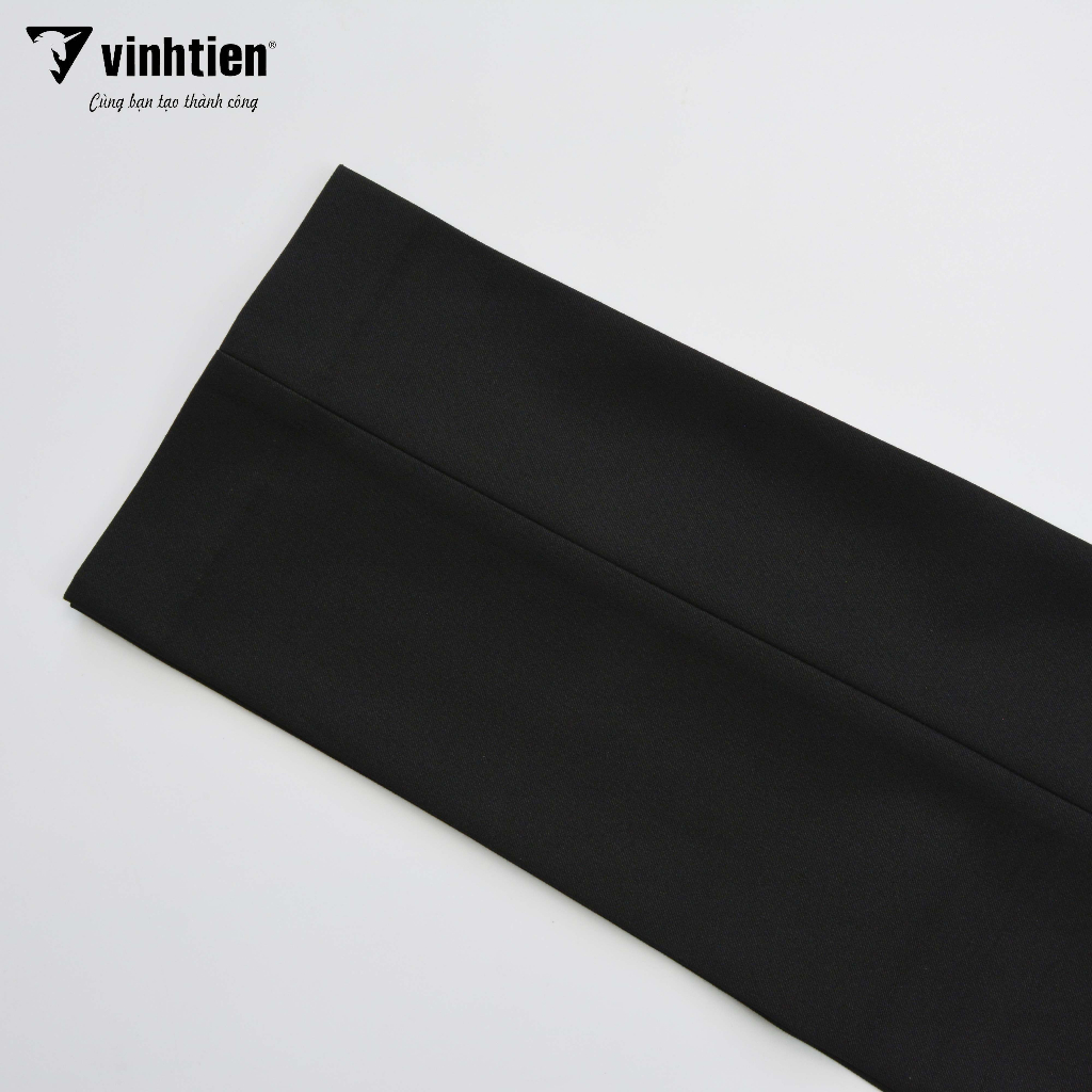 Quần Tây Dáng Trẻ Form Ôm 0ly Slimfit Vĩnh Tiến 482 - Mã 01 Đen