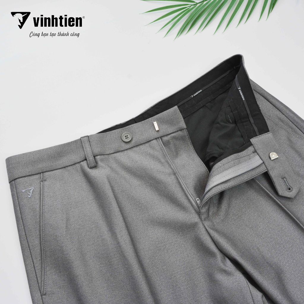Quần Tây Dáng Trẻ Form Ôm 0ly Slimfit Vĩnh Tiến 482-Mã 05
