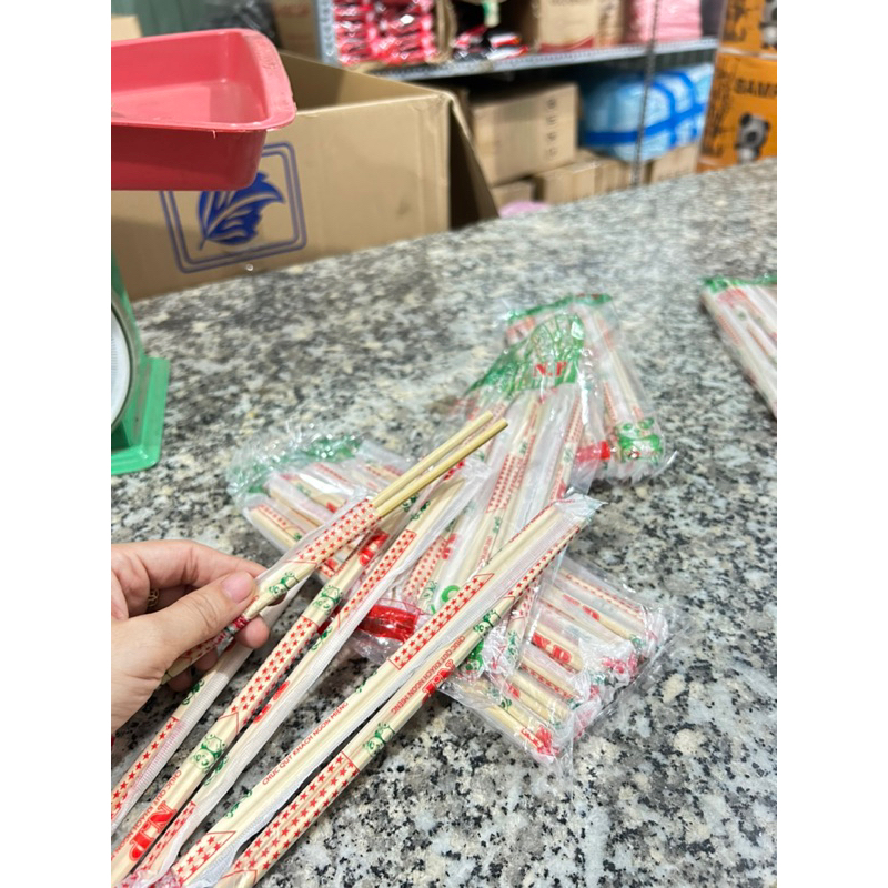 Đũa tre tiệt trùng đóng gói an toàn vệ sinh