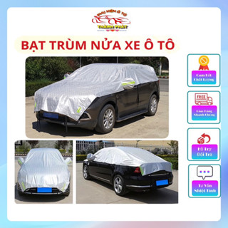 Bạt phủ nóc ô tô xe hơi che nắng kính lái tráng nhôm chống nắng nóng bảo vệ nội thất xe 4 chỗ đến 7 chỗ