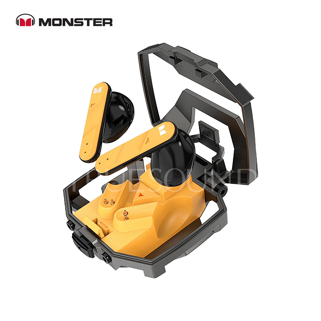 Tai nghe Gaming Bluetooth MONSTER XKT09 V5.2. Giảm tiếng ồn, chống nước IPX4.