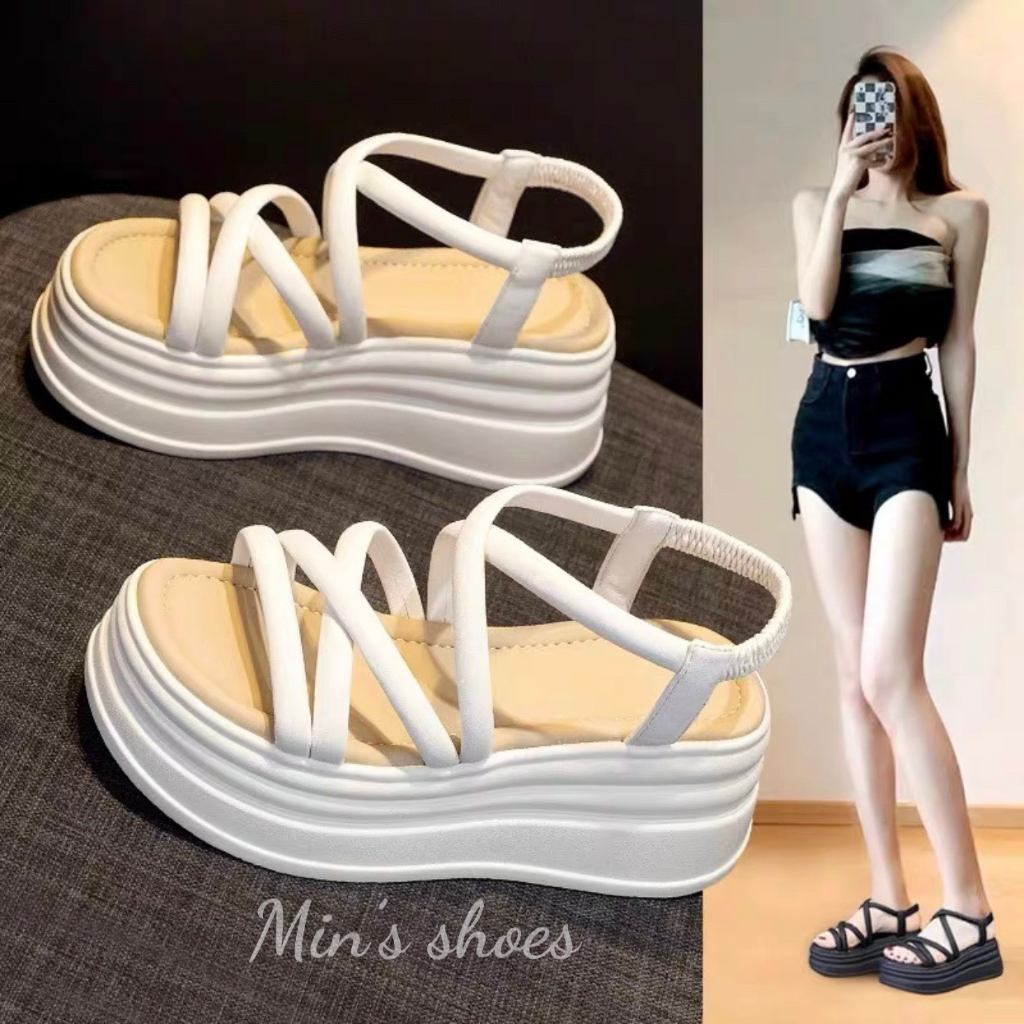 Min's Shoes - S566 Dép Sandal Dây Cao Cấp