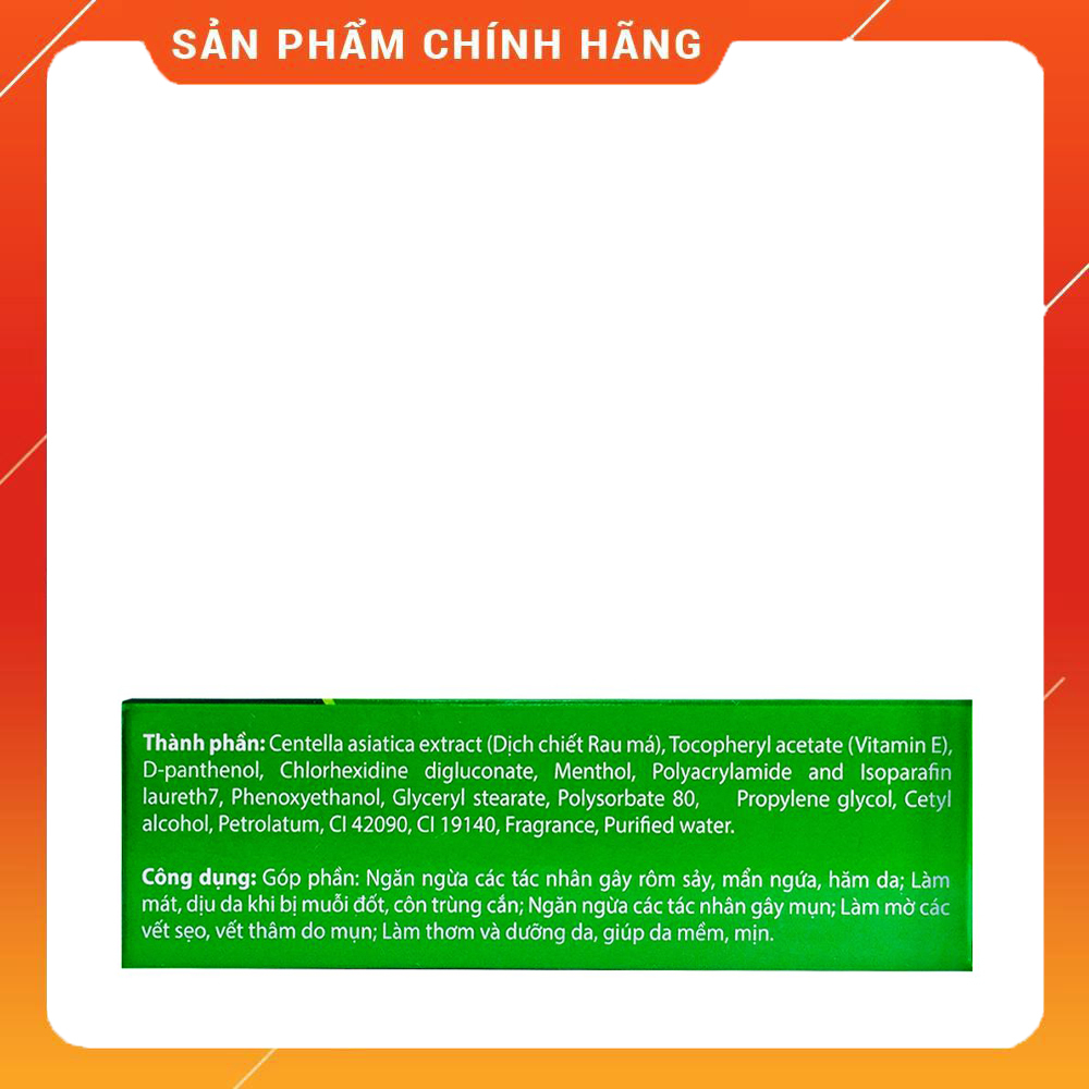 Kem bôi da Yoosun Rau Má - Dịu mẩn ngứa, ngừa mụn, mát da, tránh sẹo 25g/tuýp