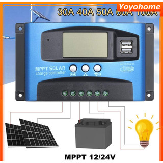 Điều khiển bộ sạc năng lượng mặt trời mppt bộ sạc 30A bộ sạc năng lượng mặt trời 12v24v
