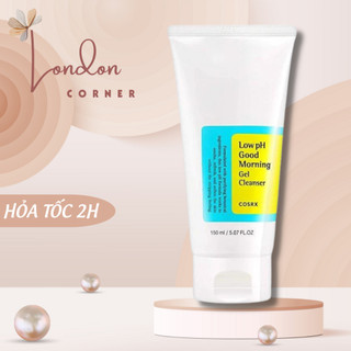 Sữa rửa mặt Cosrx Low pH Good Morning Gel Cleanser làm sáng da cấp ẩm dành cho da dầu nhạy cảm siêu lành tính