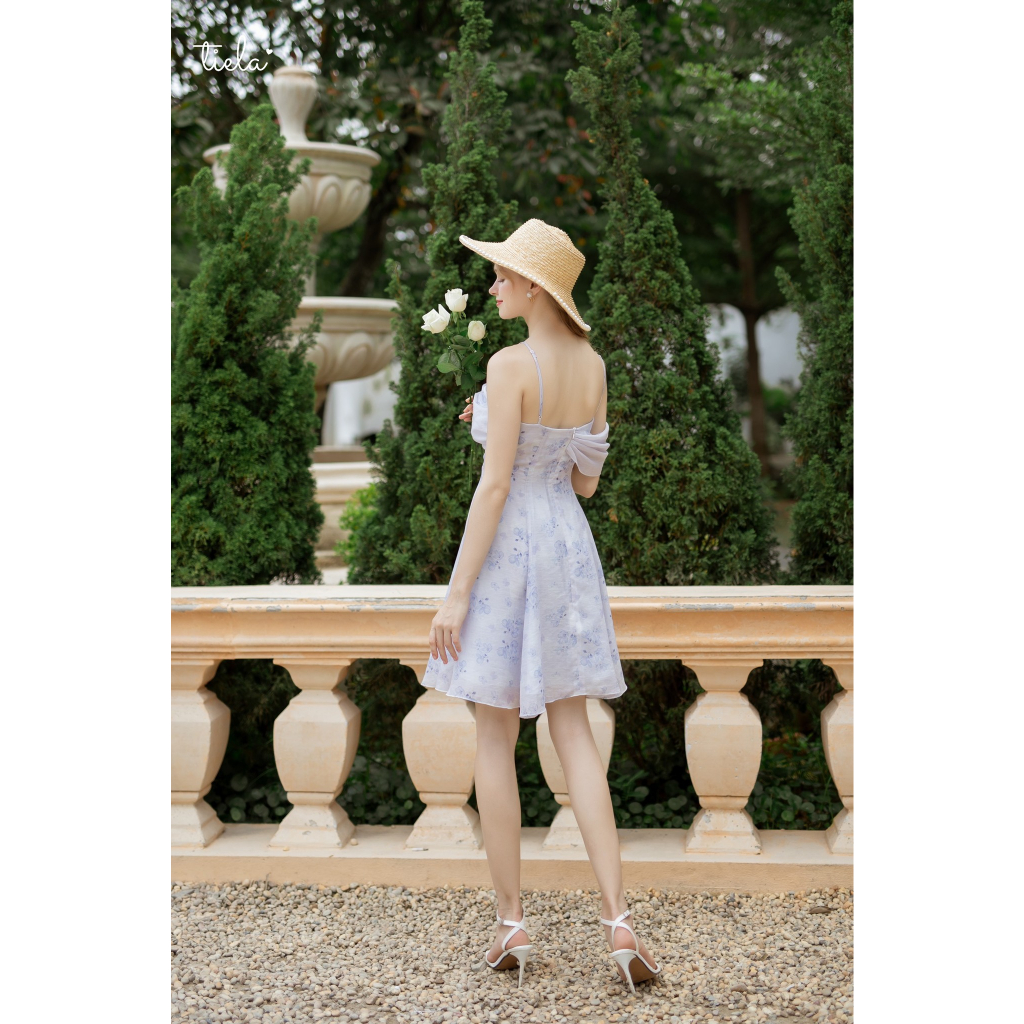 TIELA Đầm váy hoa kết hoa-Lalisa Dress