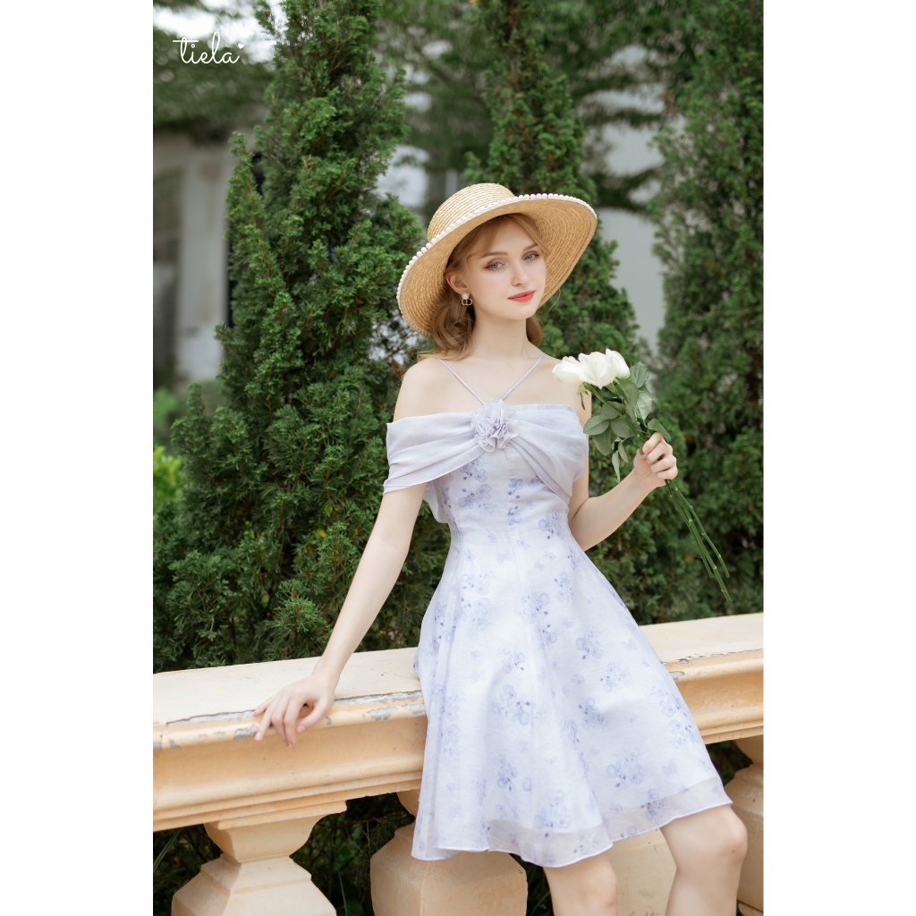 TIELA Đầm váy hoa kết hoa-Lalisa Dress