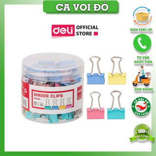 Kẹp bướm deli nhiều màu e8554a