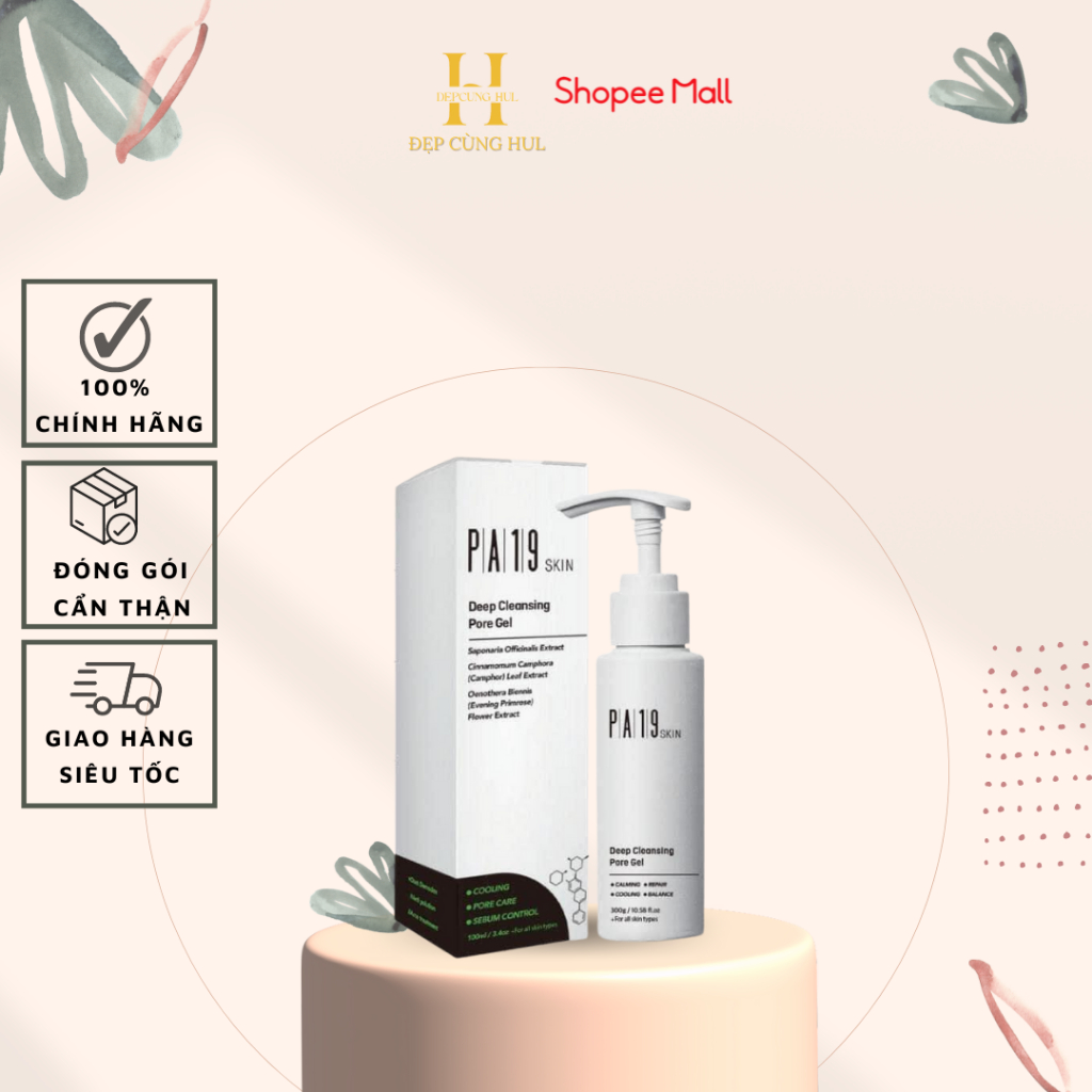 SỮA RỬA MẶT SẠCH SÂU PA19 SKIN DEEP CLEANSING PORE
