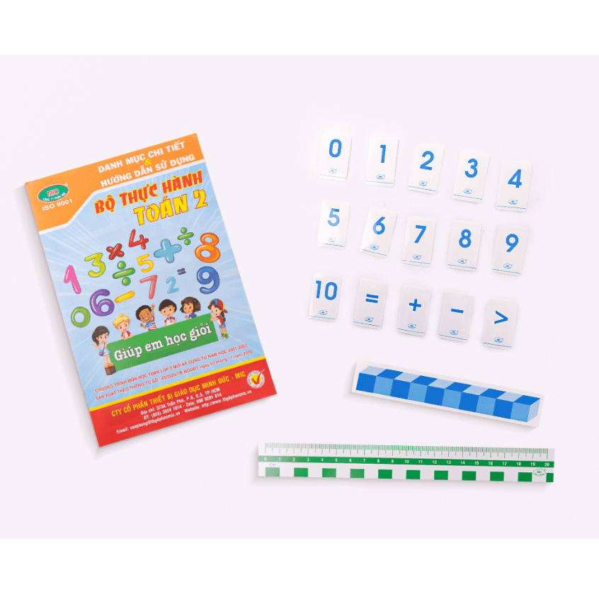 Bộ Thực Hành Toán Và Bộ Hình Khối Lớp 2 Chương Trình Mới Mic Camshop