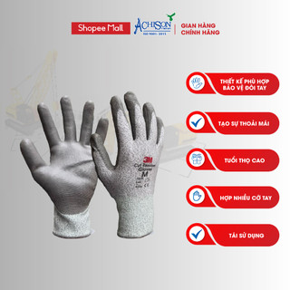 [Mã INBAU15 giảm 10% đơn 0đ] Găng Tay Chống Cắt Cao Cấp 3M 3 Cấp Độ (1/3/5) Size M, L - Độ Bền Cao, Giặt Và Tái Sử Dụng