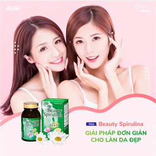 Tảo Beauty Spirulina Nhật Bản dạng viên và dạng bột bổ sung dinh dưỡng và năng lượng cho cơ thể
