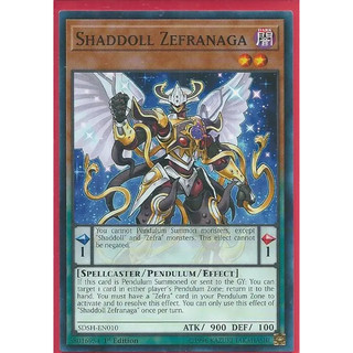 Thẻ bài yu-gi-oh tiếng anh - sdsh-en010 shaddoll zefranaga – common