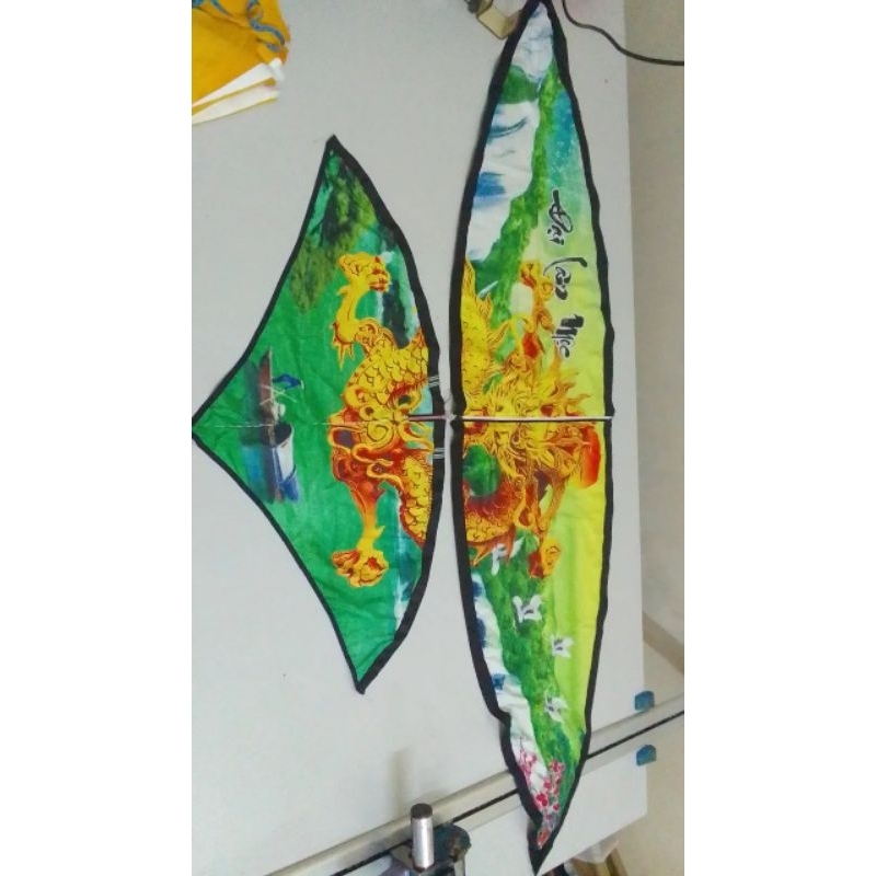 Áo diều 2m30 vãi caro xịn