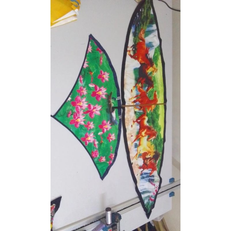 Áo diều 2m30 vãi caro xịn