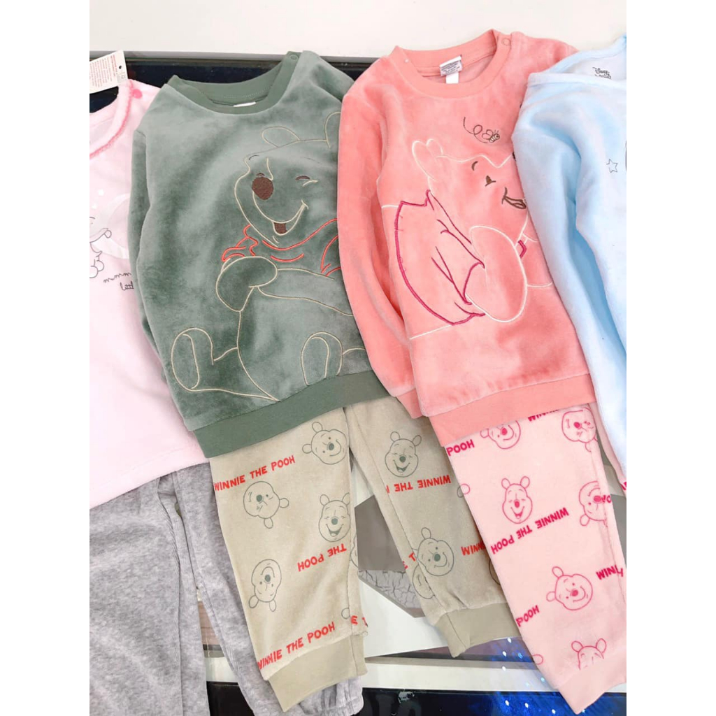 Bộ nỉ nhung ZY baby xuất xịn siêu đẹp