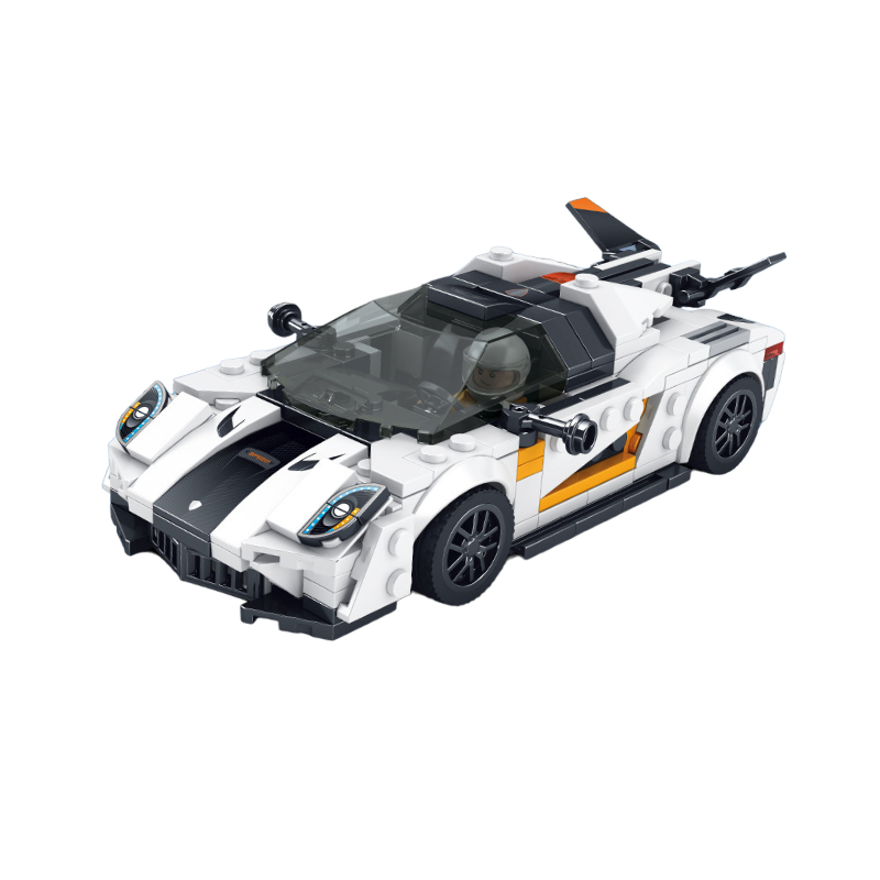 Đồ chơi lắp ráp xe Speed Champions Fefari 488, MClauren, Lamboghini, huayra R , Đồ chơi lắp ráp xe racing car - AUTOSPEE