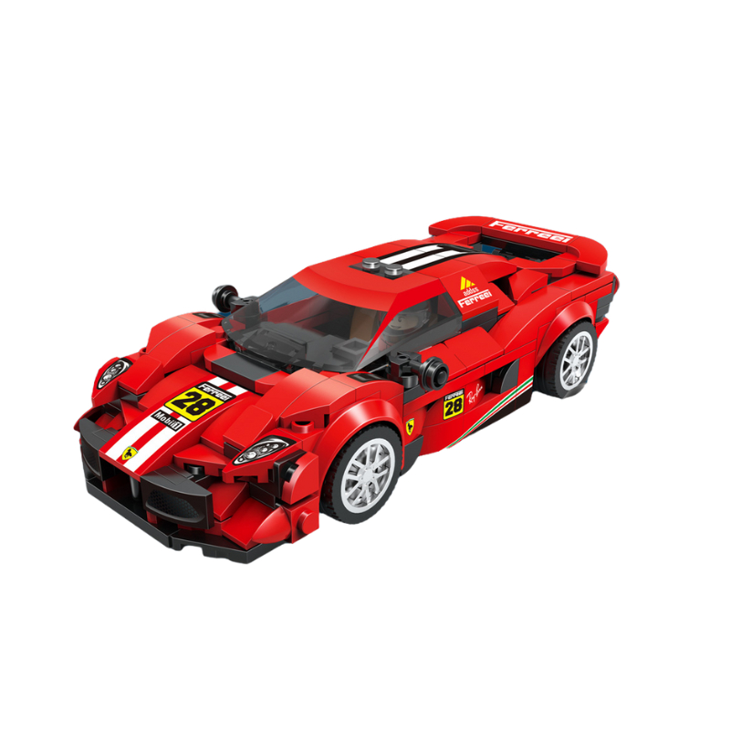 Đồ chơi lắp ráp xe Speed Champions Fefari 488, MClauren, Lamboghini, huayra R , Đồ chơi lắp ráp xe racing car - AUTOSPEE