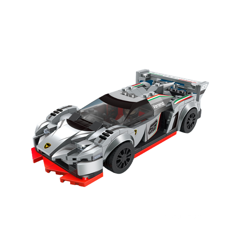 Đồ chơi lắp ráp xe Speed Champions Fefari 488, MClauren, Lamboghini, huayra R , Đồ chơi lắp ráp xe racing car - AUTOSPEE